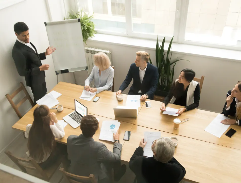 junta de empresarios